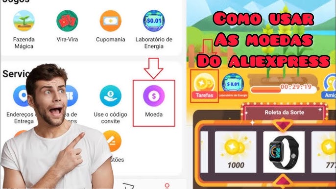 COMO USAR MOEDAS NO ALIEXPRESS - MÉTODO FÁCIL 