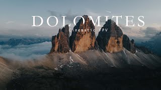 Exploring the Dolomites l Award winning Cinematic FPV video