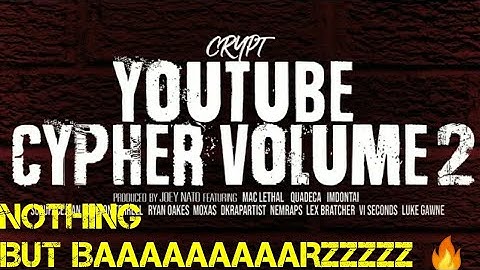Crypt - YOUTUBE Cypher Vol.2 ft. Mac Lethal, Quadeca, ImDontai, VI Seconds & More Reaction!!!
