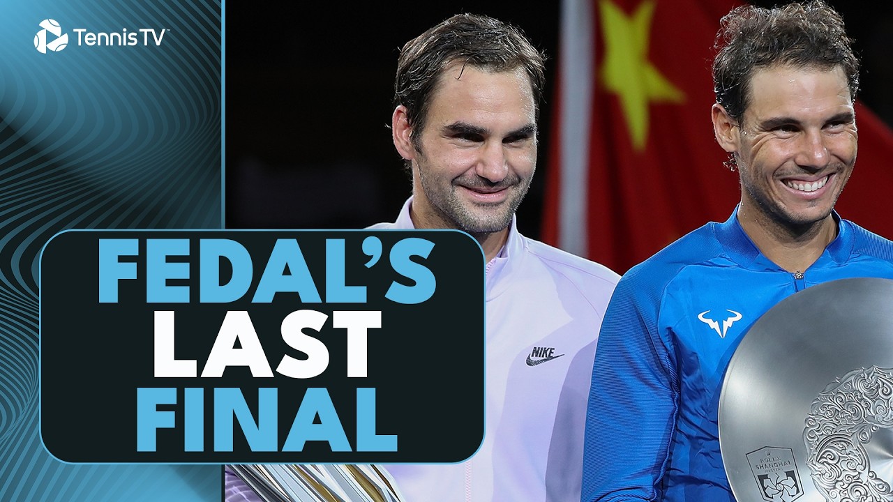 Rafael Nadal vs Roger Federer: EVERY POINT From Gripping Shanghai 2017 Final 😍