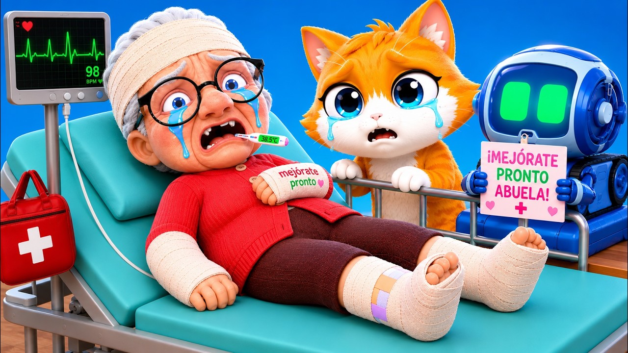 La Abuela va al HOSPITAL y Tiene una CIRUGÍA! 🙀🚑