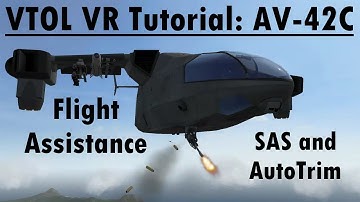VTOL VR Tutorial Nuggets: AV-42C Flight Assistance (AutoTrim & SAS)
