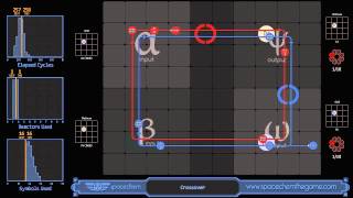 SpaceChem Level 3 - Crossover