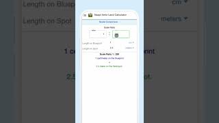 Scale ratio conversion in real length. #naapiamin screenshot 5
