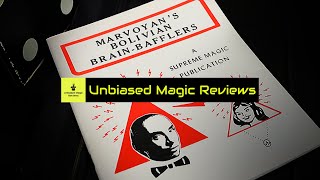 Requested Magic Review - Marvoyan's Bolivian Brain-Bafflers