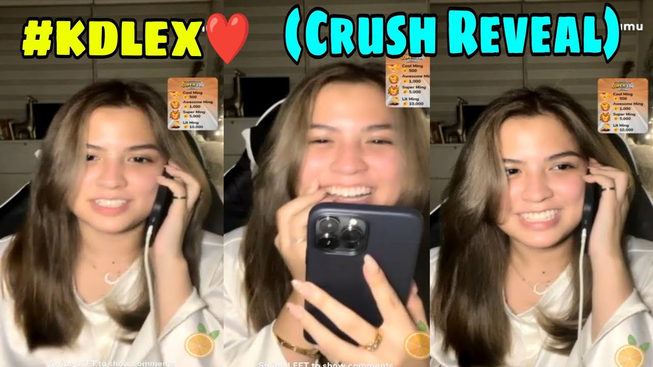 #KDLEX❤ (CRUSH REVEAL) KILIG OVERLOAD! KD ESTRADA & ALEXA ILACAD KUMU LIVE UPDATE | FEB. 20, 2022