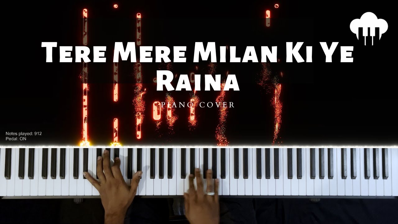 Tere Mere Milan Ki Ye Raina  Piano Cover  Kishore Kumar  Aakash Desai