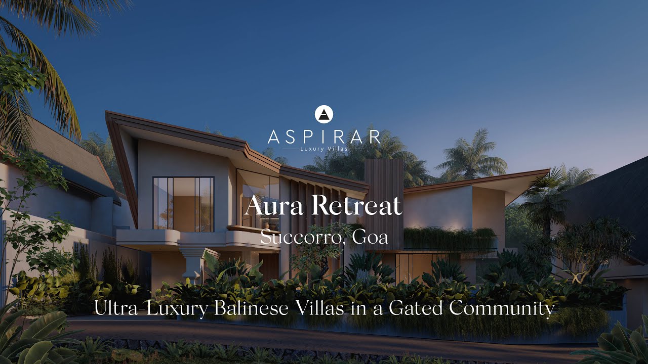 Luxury Bali-Themed Villas for Sale in Goa | Aspirar Aura | Villa Walkthrough, Forest Views, Goa