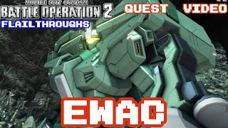 Gundam Battle Operation 2 Guest Video: RGM-89DEW EWAC Jegan