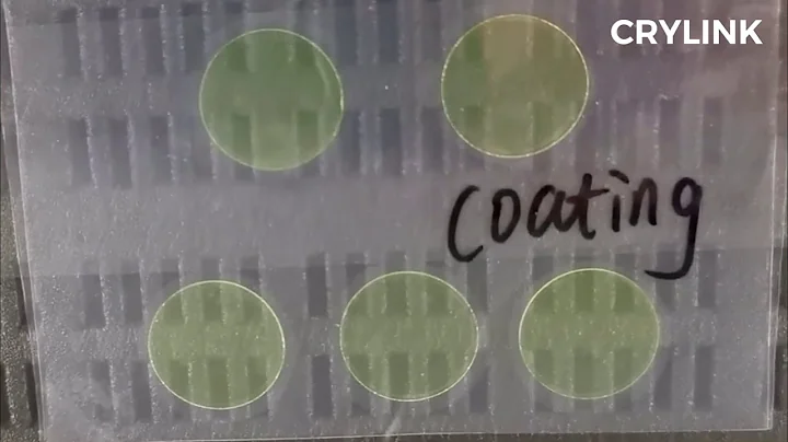 Ce LuAG Scintillator Crystal,Φ15×0.1,AR@450-610nm