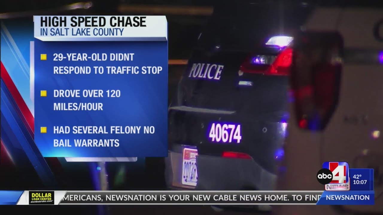 Woman arrested after leading officers on high-speed chase - YouTube