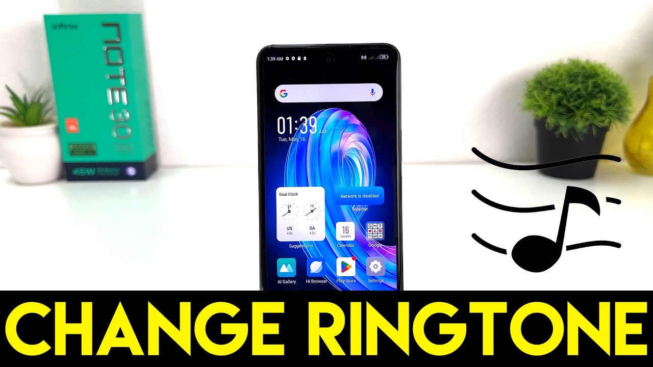 Infinix Note 30 Ringer How To Change/Set Ringtones in Infinix Note 30 - YouTube
