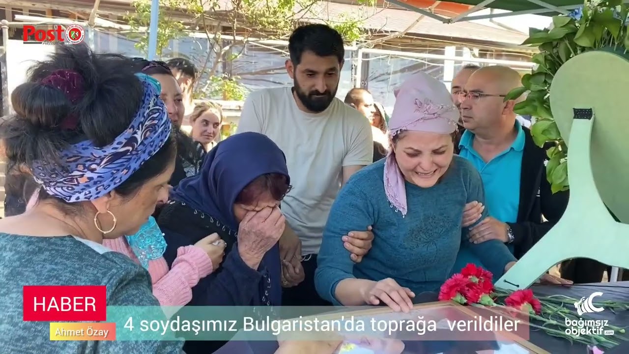 Solingen yangınında vefat eden 4 soydaşımız Bulgaristan'da toprağa verildi.