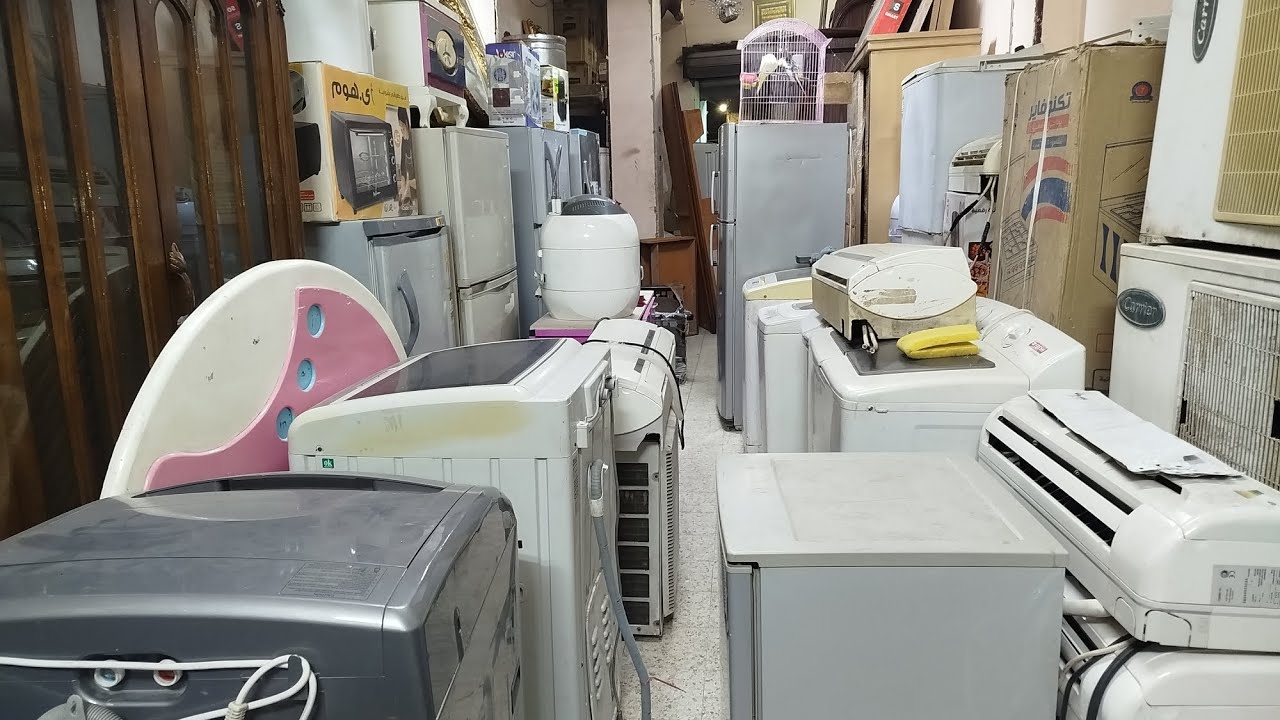 أجهزة كهربائيه مستعملة بحالة ممتازة بسعر الخرده صالون ببلاش كل ده متوفر عندنا فالمعرض ٠١١٢٩٤٢٢٨٣٨