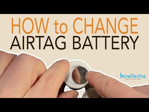 How to Change the CR2032 Battery in an Apple AirTag
