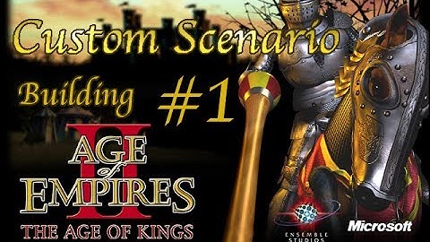 Age of Empires II Custom scenario part 1 Building