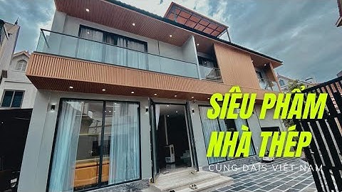 Review chi tiết siêu phẩm nhà thép tại Hoài Đức Hà Nội