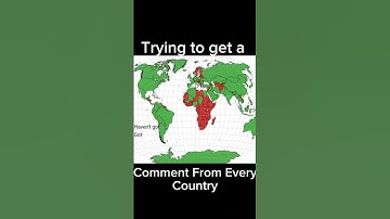 Trying to Get a Comment From Every Country (Day 6) #mapping #countries #geography#education #russia