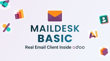 MailDesk Basic | Real Email Client Inside Odoo – Full Demo
