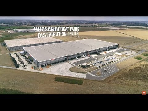 DOOSAN Bobcat neues Logistikzentrum in Halle