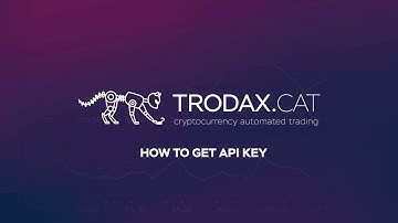How to create API key to connect your account on the exchange to Trodax and start trading