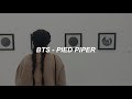 Bts  pied piper easy lyrics