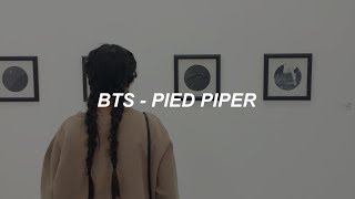 BTS (방탄소년단) 'Pied Piper' Easy Lyrics Resimi