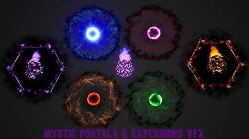 Documentation: Mystic Portals & Explosions VFX Pack On UE Marketplace! / erol.ddkcvfx
