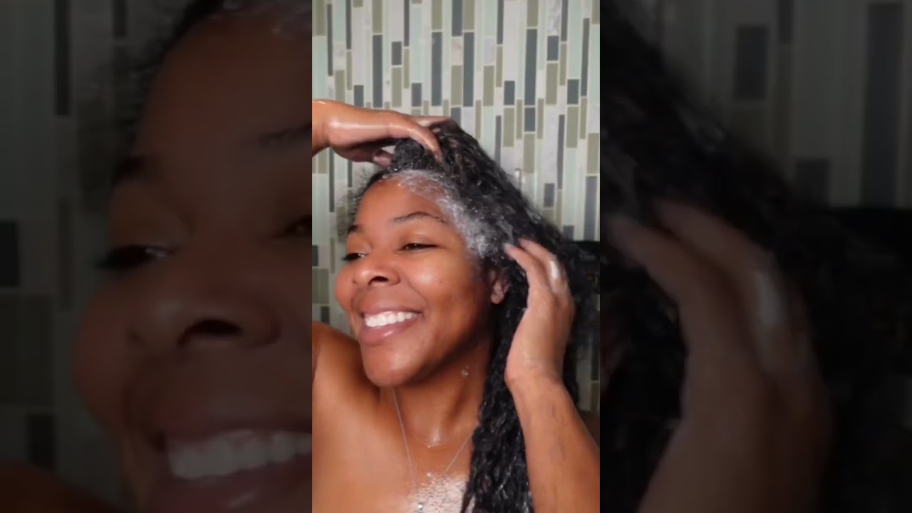 Natural Hair Wash Routine using Wonder Curl 😍 wondercurl.com