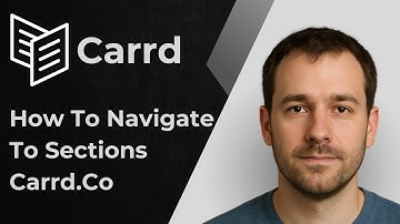 How to Navigate to Sections in Carrd co [2025 Tutorial]