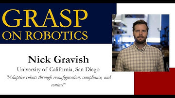 Fall 2023 GRASP on Robotics: Nick Gravish, University of California, San Diego