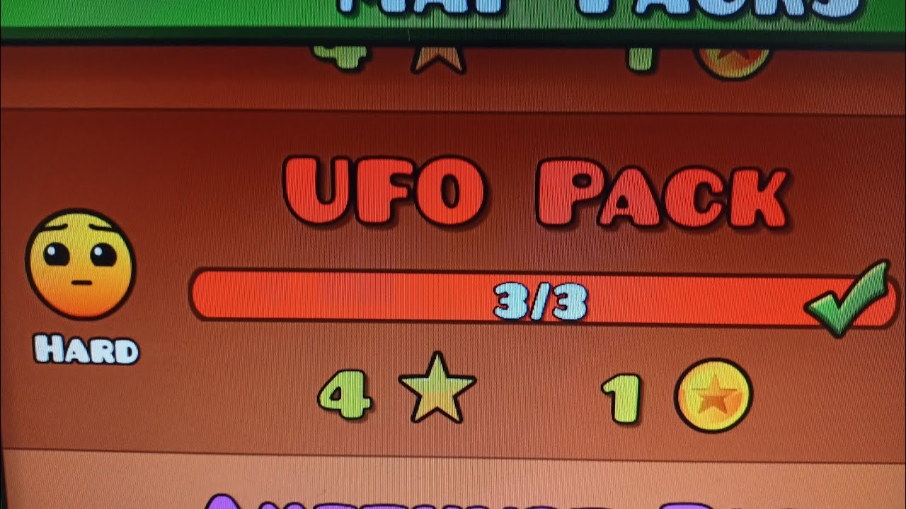 первое видео с кликами!! geometry dash ufo pack