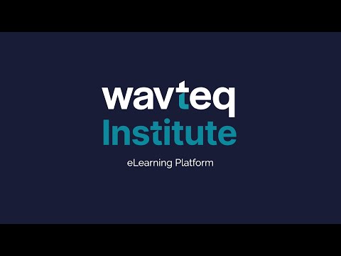 Wavteq Institute - eLearning Platform