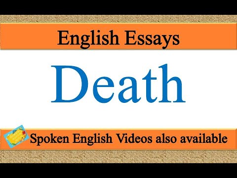 death essay in english