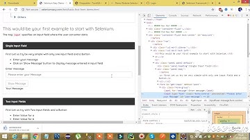 Selenium Tutorial | Easy to Learn | Single Input Field