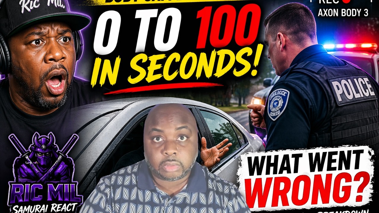 How a Traffic Stop Goes from 0 to 100 in Seconds 😳 | Body Cam Breakdown ...
