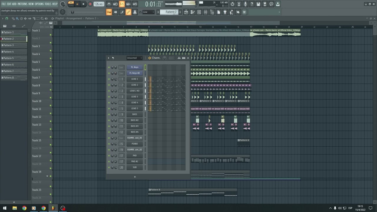 Martin Garrix, DubVision feat. Shaun Farrugia - Starlight (Keep Me Afloat) [Fl Studio Remake]