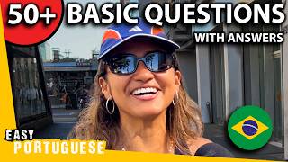50+ Everyday Portuguese Questions (and How Brazilians Answer Them)
✏️ TRY OUT FREE EXERCISES: https://bit.ly/EP_Free_Exercises_2
🗣️🇧🇷 BECOME A MEMBER to Start Speaking Brazilian Portuguese TODAY! : https://bit.ly/Membership_EP174
Easy Portuguese 174
Learn how to answer everyday questions in Brazilian Portuguese. In this episode, we asked people on the streets of São Paulo basic questions made in different situations: small talk, at the restaurant, at work, in the subway, and more. Could you answer all of them?
SUBSCRIBE TO EASY PORTUGUESE: https://bit.ly/EasyPortSub
WEBSITE: www.easyportuguese.org
ALL EASY PORTUGUESE FROM BRAZIL VIDEOS:
https://bit.ly/EasyPortuguesefromBrazilPlaylist
ALL EASY PORTUGUESE FROM PORTUGAL VIDEOS: https://bit.ly/EasyPortuguesefromPortugualPlaylist
ALL SUPER PORTUGUESE VIDEOS FOR BEGINNERS:
https://bit.ly/SuperEasyPortuguesePlaylist
Easy Languages is an international video project aiming at supporting people worldwide to learn languages through authentic street interviews and expose the street culture of participating partner countries abroad. Episodes are produced in local languages and contain subtitles in both the original language as well as in English.
SUBSCRIBE TO EASY LANGUAGES: http://bit.ly/elsub
BECOME A CO-PRODUCER: https://bit.ly/2kyB9nM
WEBSITE: http://www.easy-languages.org/
FACEBOOK: http://www.facebook.com/easylanguagesstreetinterviews
Host: Leandro Antonio
Camera & Edit: Daniel Assad
Translation & Transcription: Leandro Antonio
#learnportuguese #easyportuguese #easylanguages #brazil 50+ Everyday Portuguese Questions (and How Brazilians Answer Them)