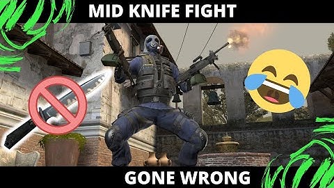 CSGO | Mid Knife Fight Gone Wrong | Ace Clip