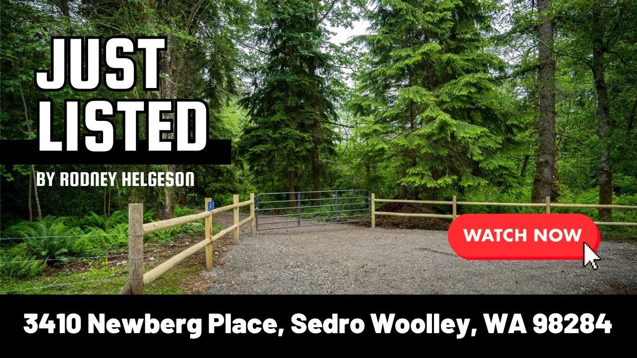 Vacant Land For Sale in SedroWoolley 3410 Newberg Place, Sedro
