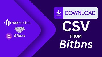 How to download CSVs from BitBNS
