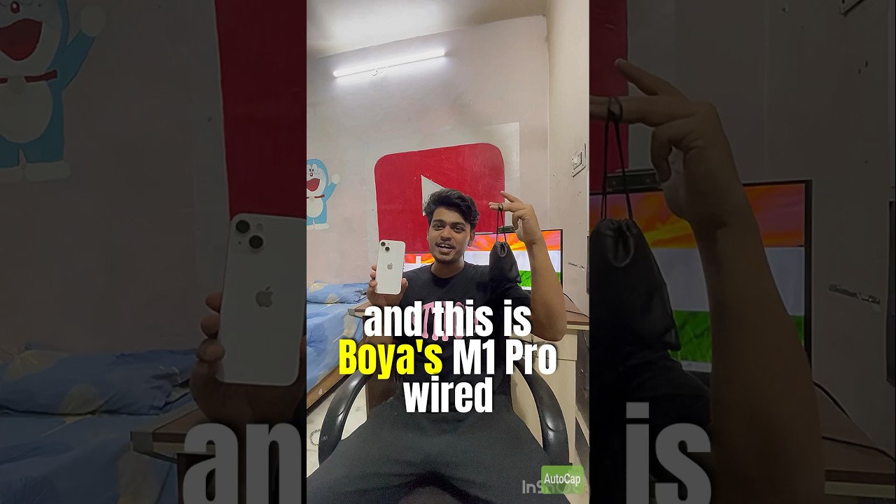 How connect boya M1 Pro mic to 