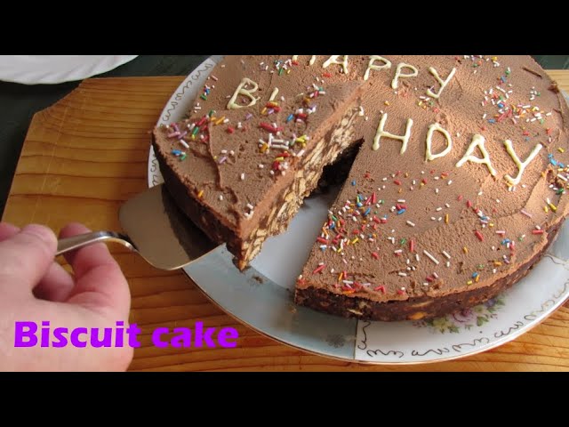 Biscuit Cake Without Baking Kekskuchen Ohne Backen Youtube Biscuit Cake Without Baking Kekskuchen Ohne Backen Youtube