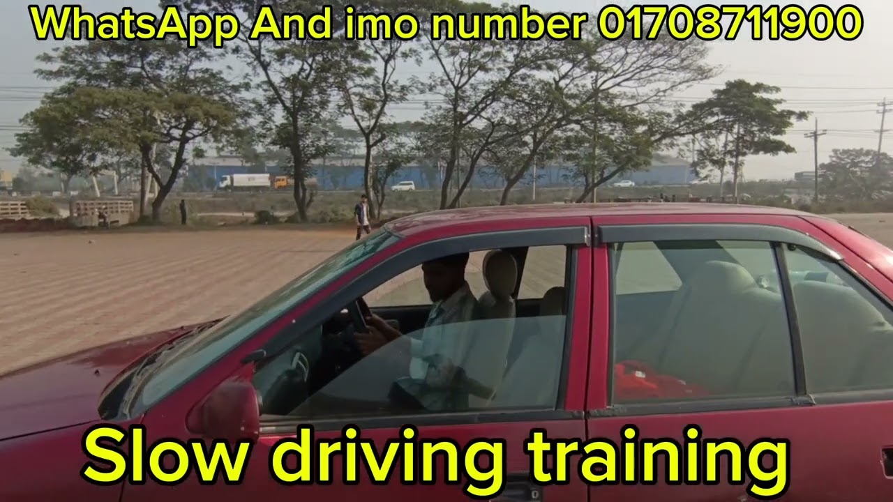 🚗 ইয়াসিন ধীরে ধীরে, নিখুঁতভাবে—স্লো ড্রাইভিং শিখছে | SA Car Training Center | Slow Driving