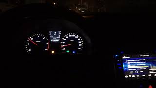 Hyundai accent blue gece turlaması #1