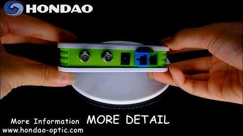 OR4060 FTTH Optica receiver/node with WDM (AGC)