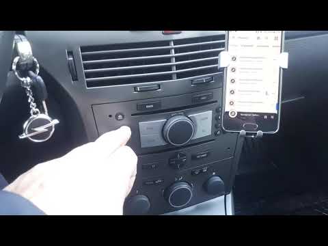 Встроенный Bluetooth в штатную магнитолу Opel Astra h