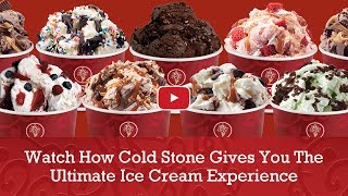 Cold Stone Franchise: The Creamery Experience