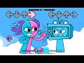 FNF Sprunki Microwave All Phases VS Sprunki OC Pyramixed 4 Sings Pony Girl | Sprunki FNF Mods