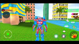 Bus Robot Car Transform War - SpaceShip Robot Game - Android Gameplay screenshot 5